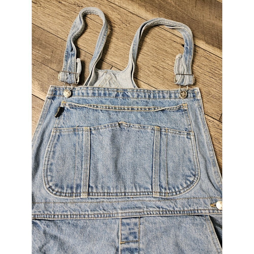 Dr. Martens RARE Vintage Denim Jean Bibs Overalls Size XL Unisex - Picture 3 of 10
